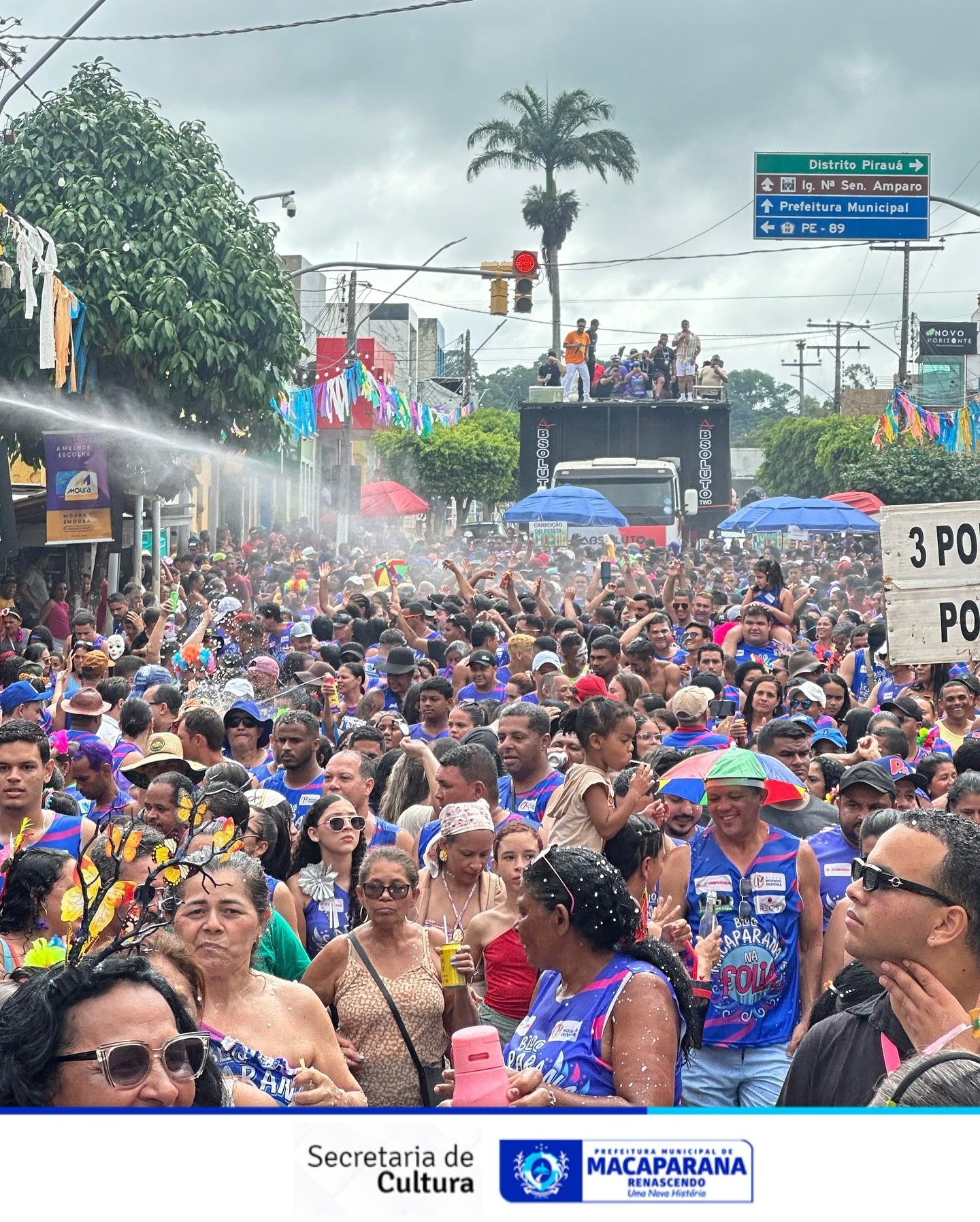 Bloco Macaparana na Folia estreia com muita festa e animação!