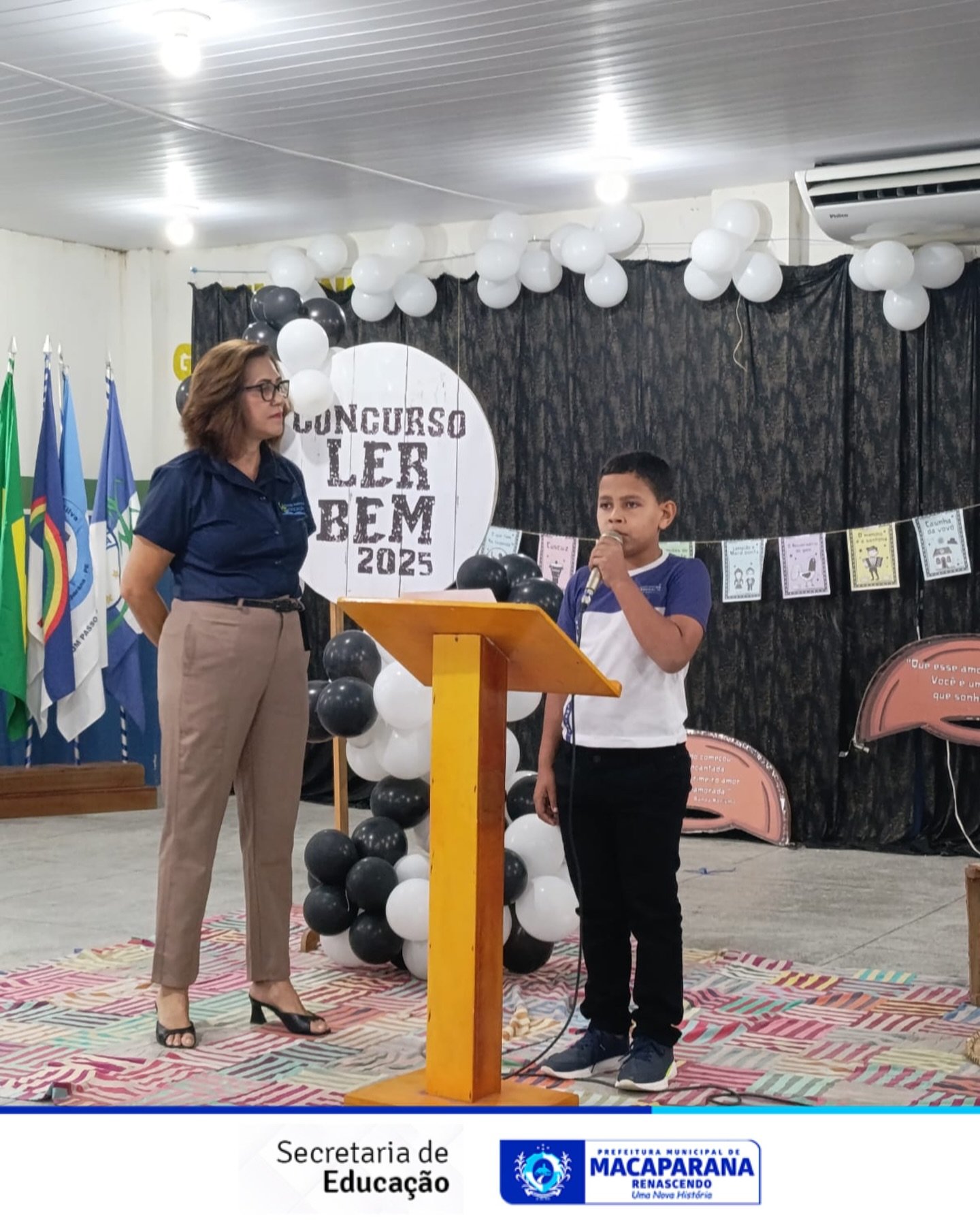 Concurso Ler Bem incentiva leitura e revela talentos em Macaparana