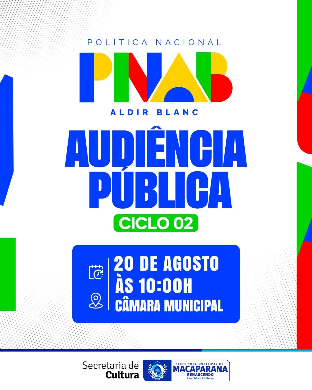 Audiência Pública CICLO 2 – PNAB ALDIR BLANC