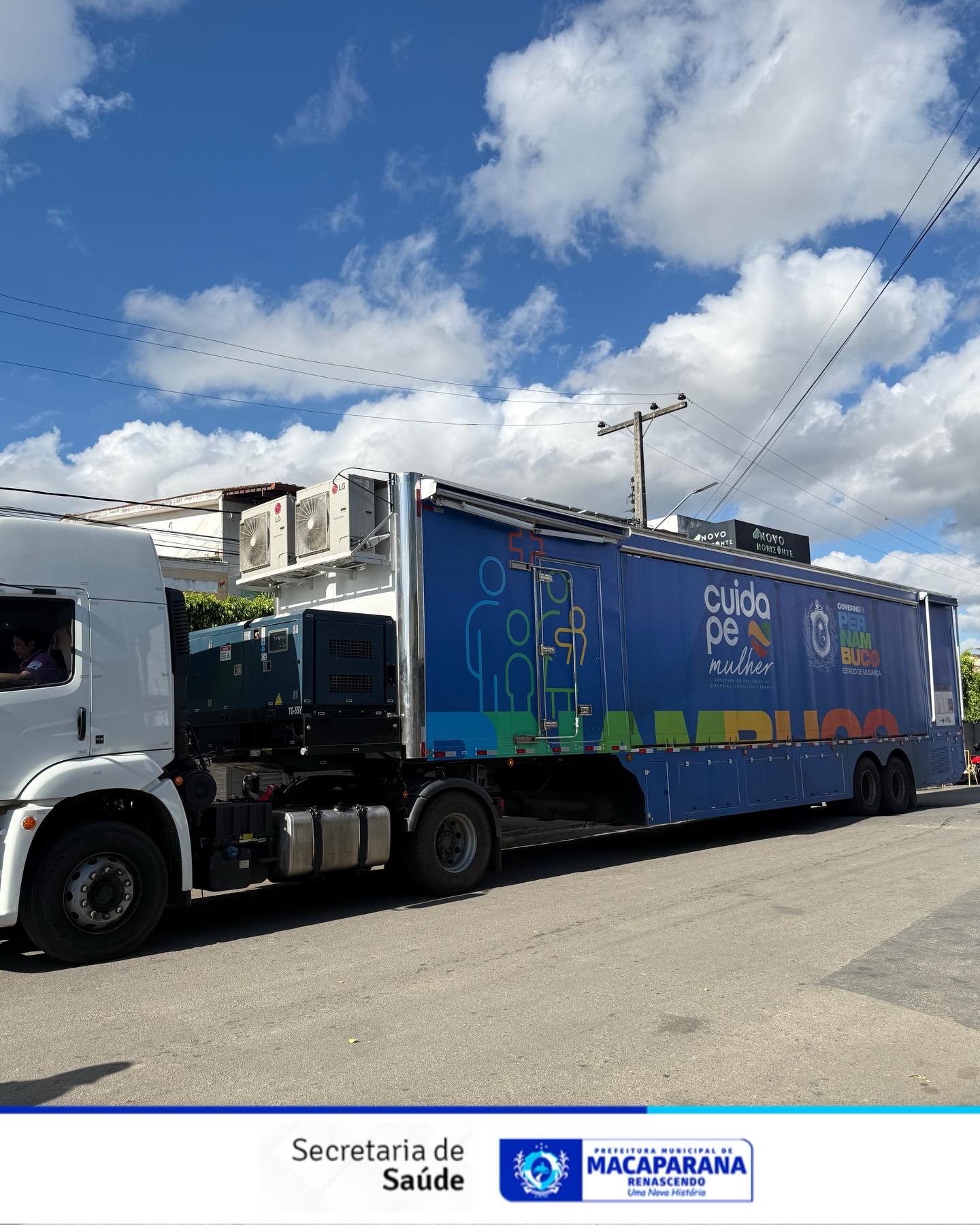 Macaparana recebe a Carreta da Mulher