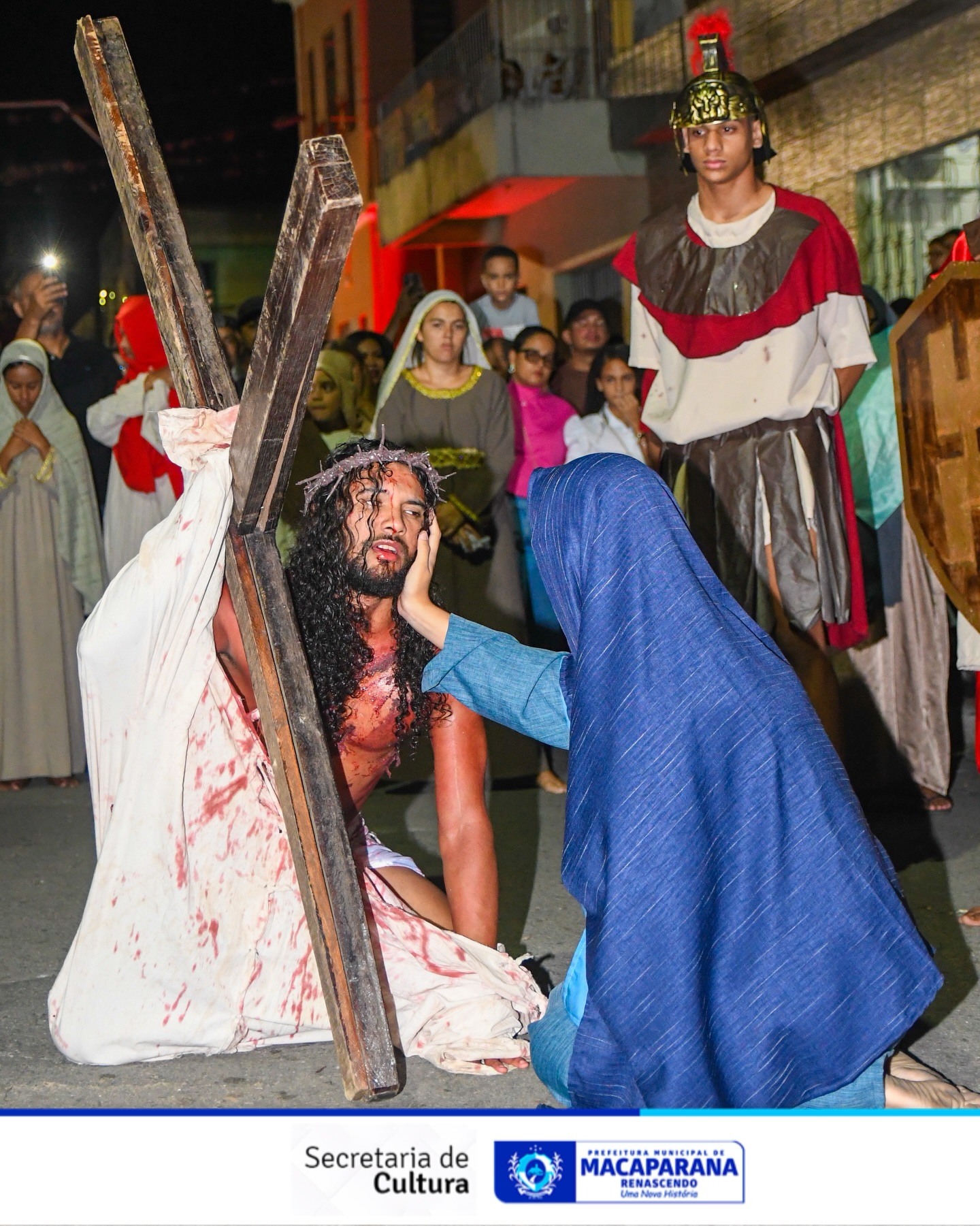 Paixão de Cristo emociona Macaparana 🙏