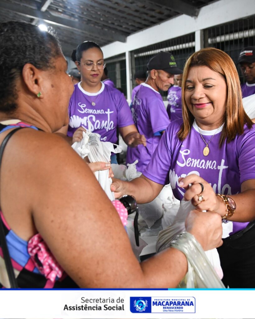 Tradição e Solidariedade: Semana Santa Beneficia 6 Mil Famílias em Macaparana