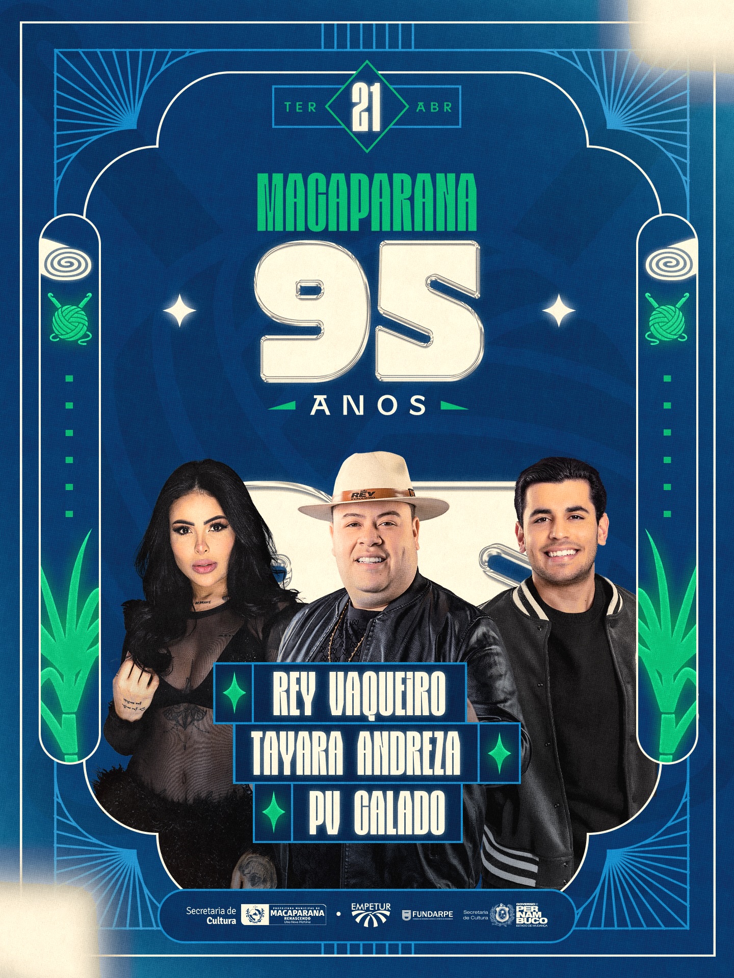 Macaparana celebra 95 anos de Emancipação Política com grande festa 🎉