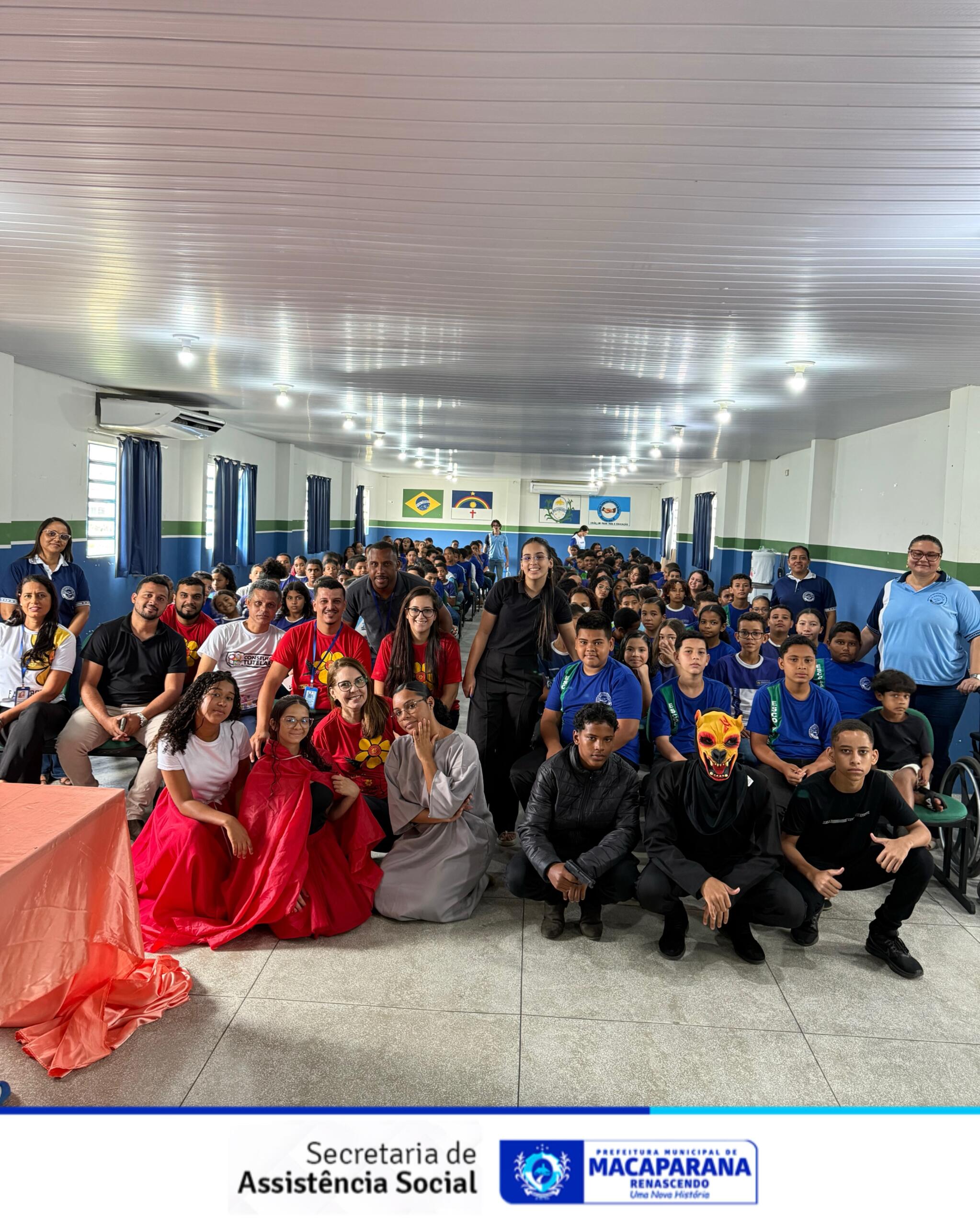 Campanha do 18 de Maio é iniciada nas escolas de Macaparana
