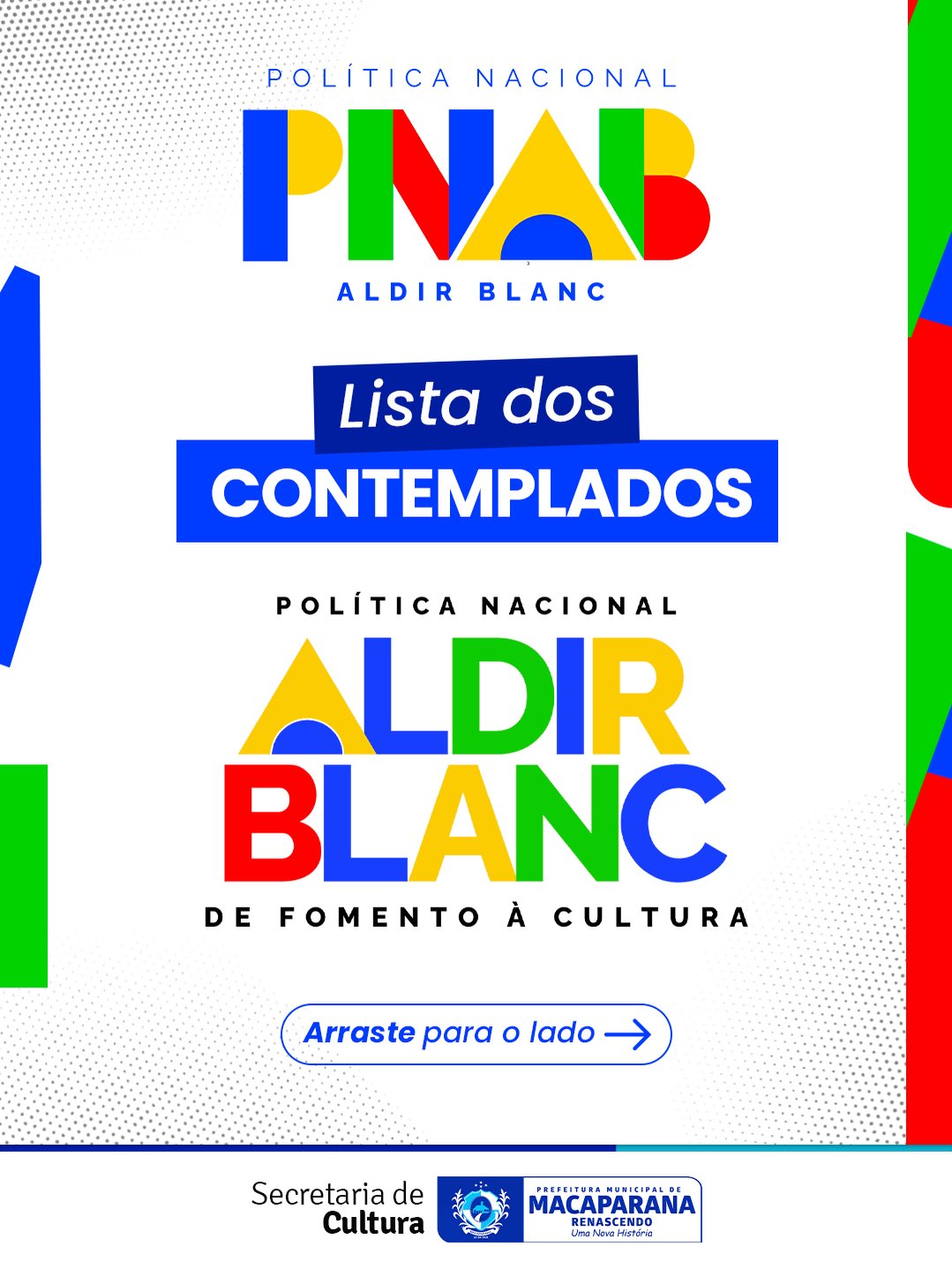 Lista de contemplados da Lei Aldir Blanc – Ciclo 2