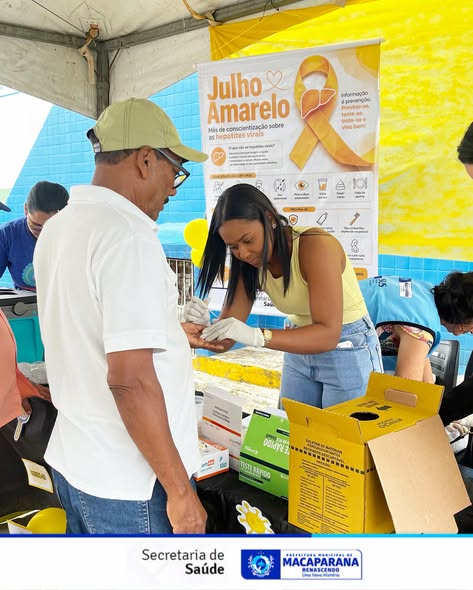 Julho Amarelo reforça prevenção às hepatites virais